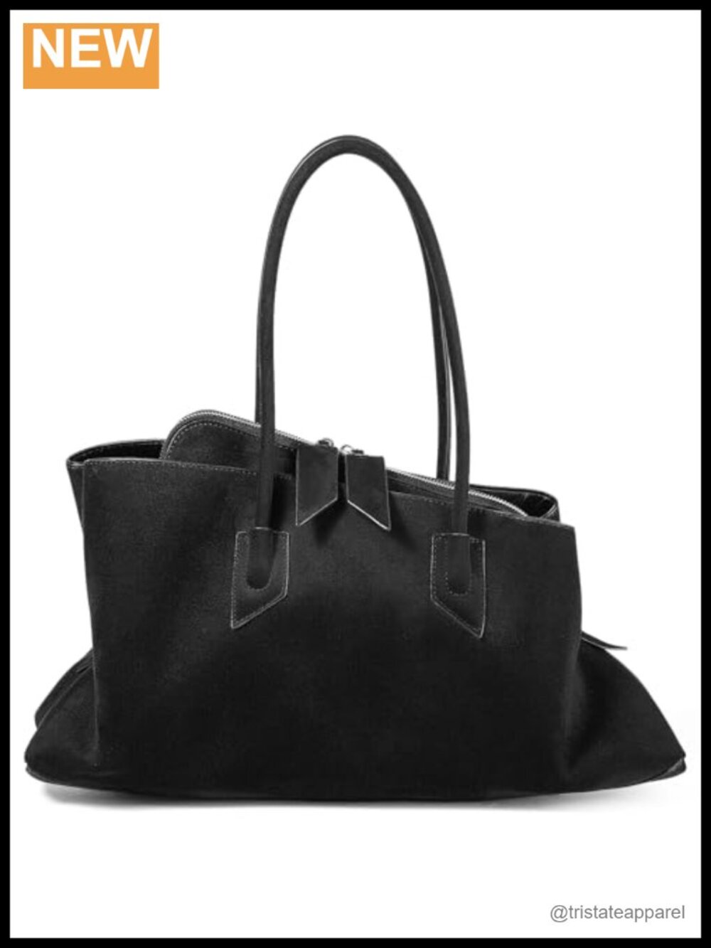 Faux Suede PU Leather Large Tote Hobo Shoulder Bag for Work Travel